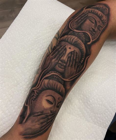 hear no evil monkey tattoo|97 Hear No Evil See No Evil Tattoo Ideas